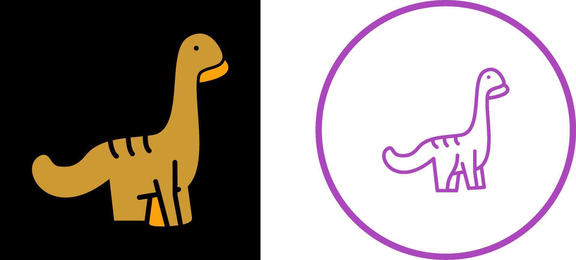 Dinosaur Vector Icon