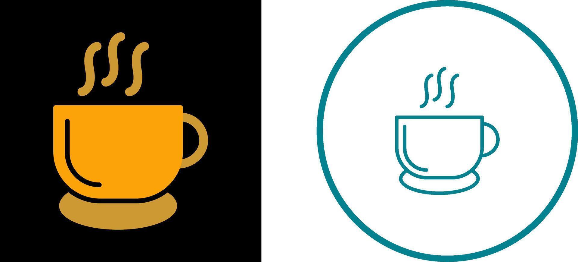 Hot Coffee Vector Icon