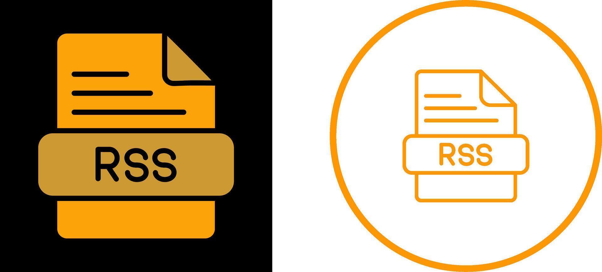 RSS Vector Icon