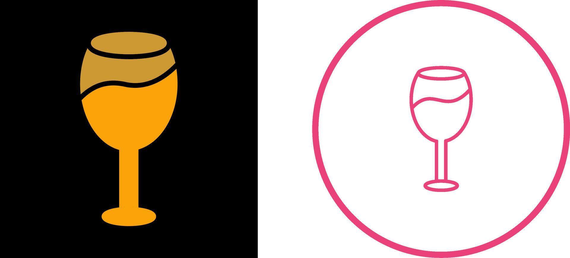 Wine Glass Vector Icon