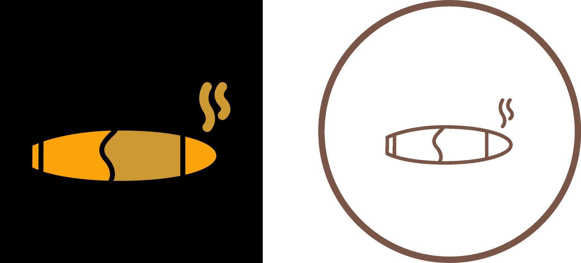 Cigar Vector Icon