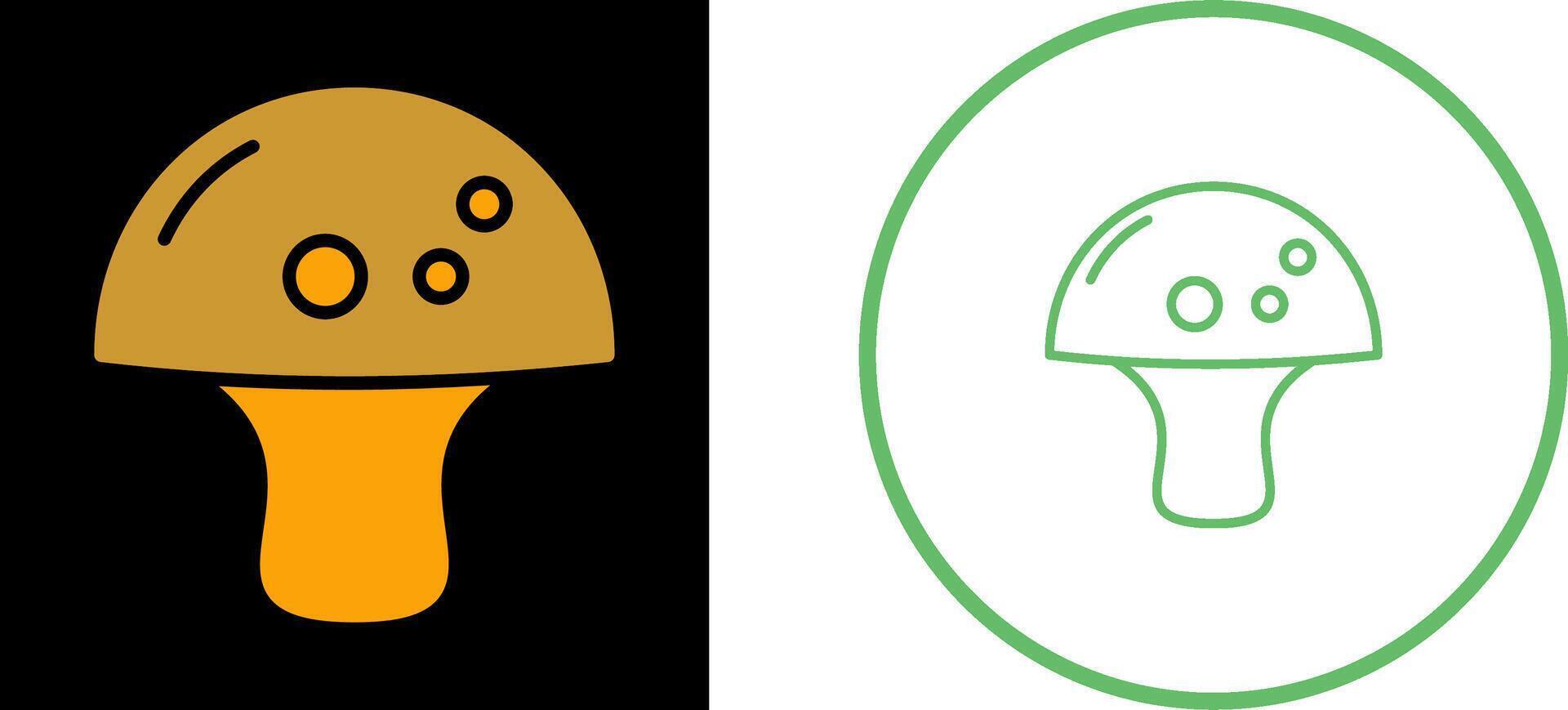 Mushrooms Vector Icon