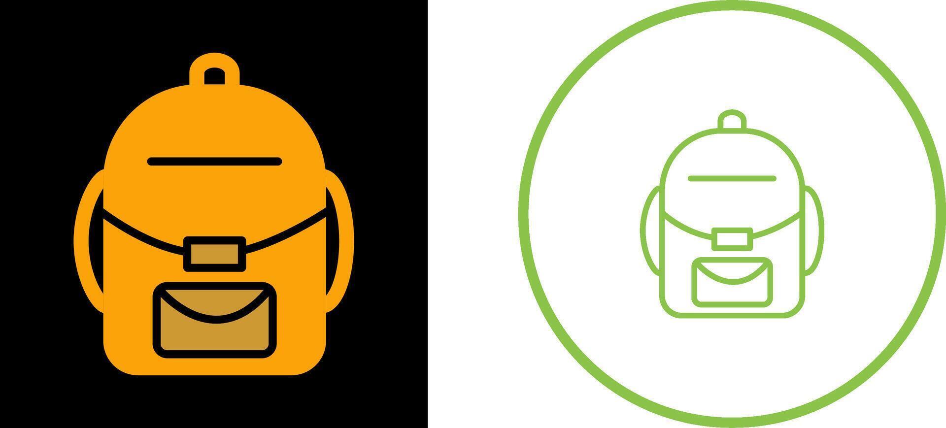 Backpack Vector Icon