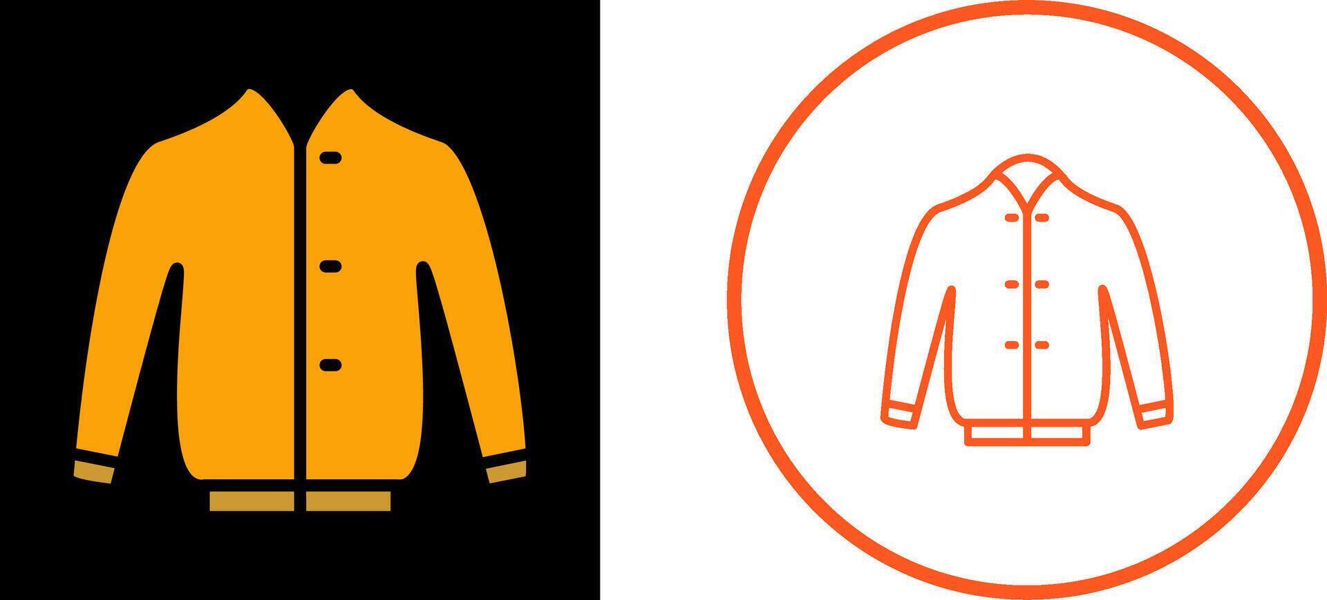 Stylish Jacket Vector Icon