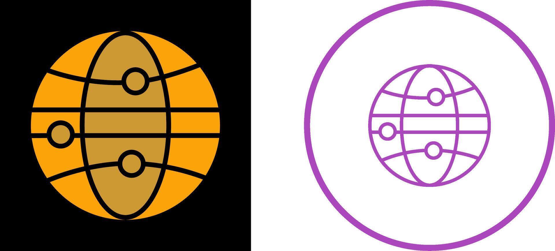Globe III Vector Icon
