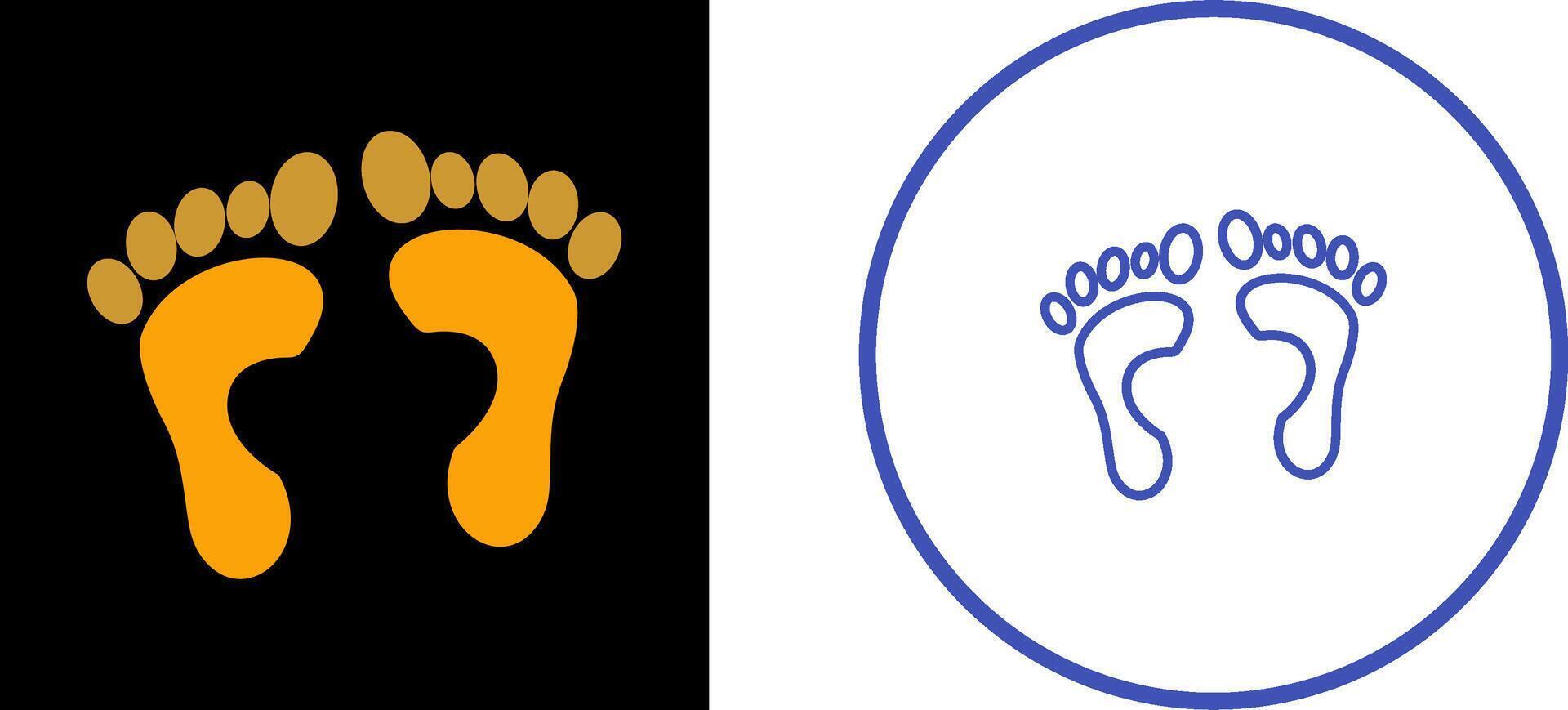 Foot X ray Vector Icon