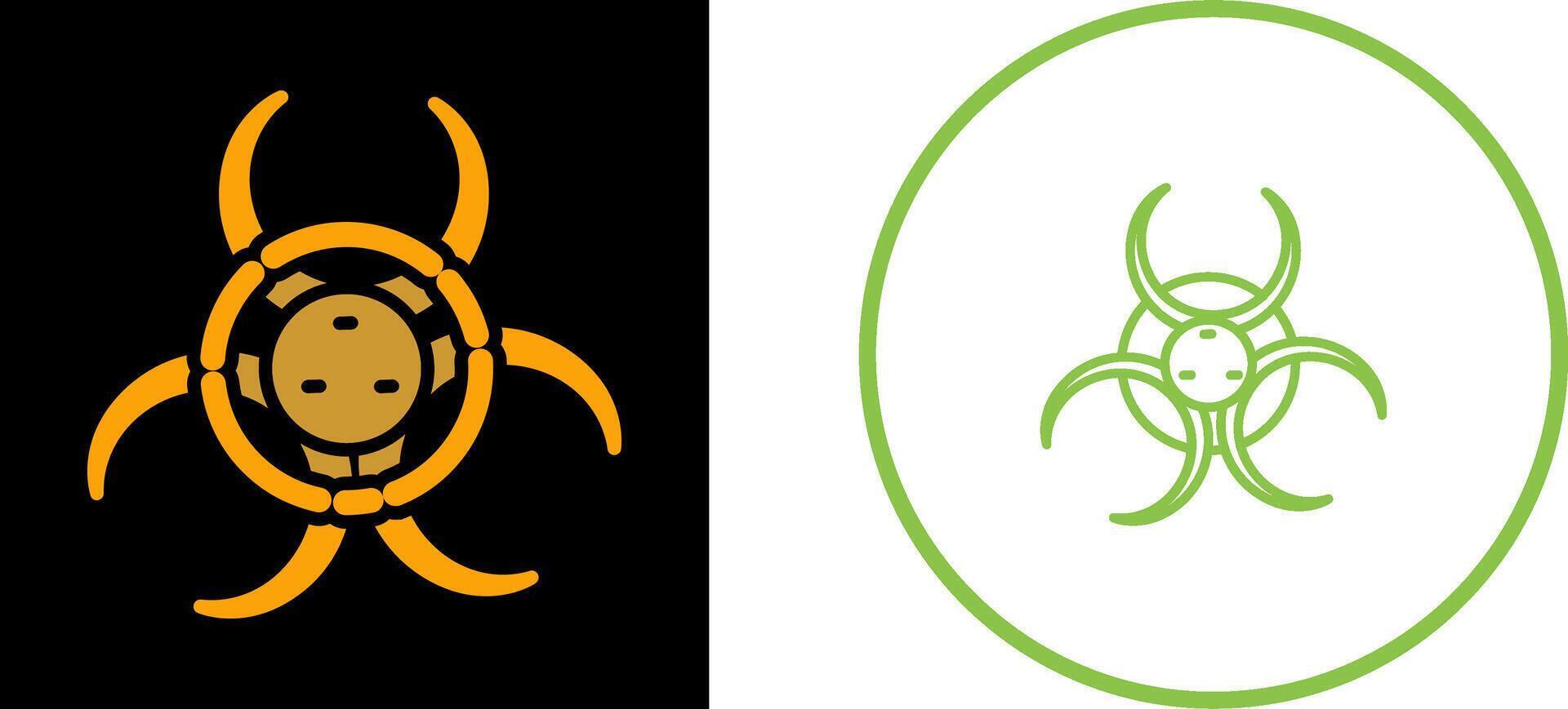 Biohazard Vector Icon