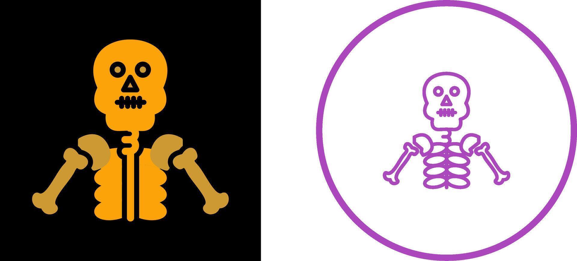 Skeleton Vector Icon