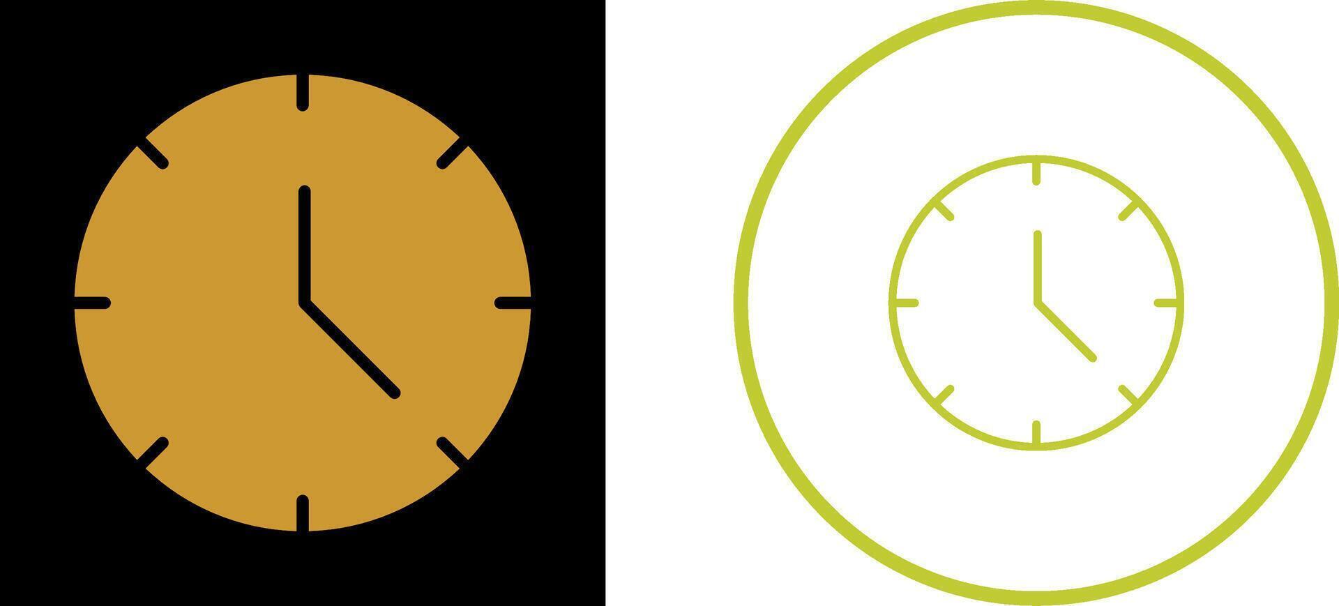 Clock Vector Icon