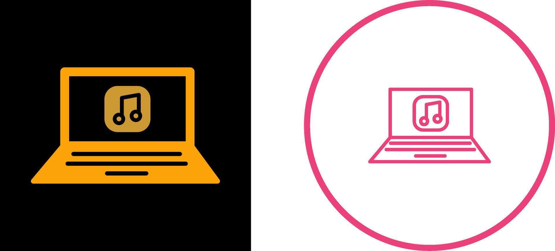 Play Music Vector Icon