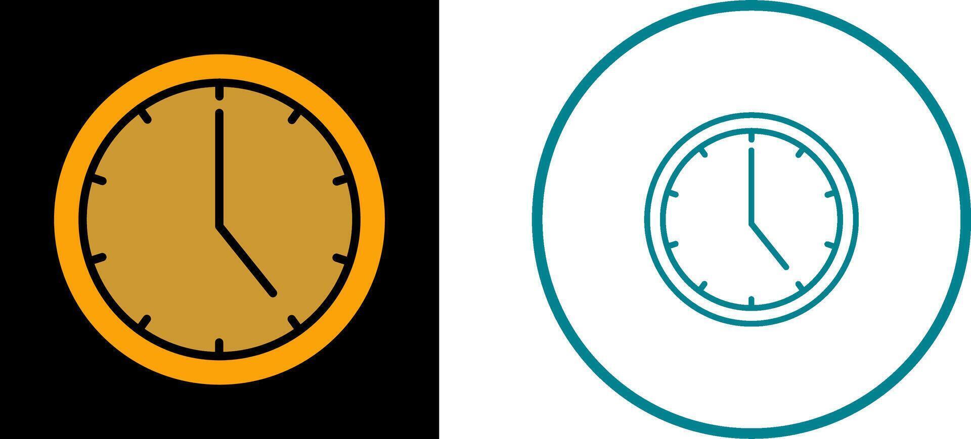 Clock Vector Icon