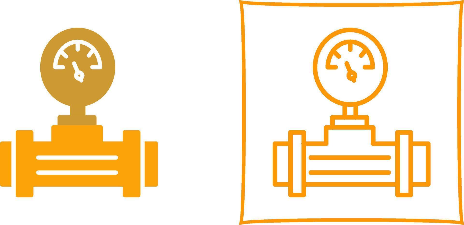 Pressure Gauge Vector Icon