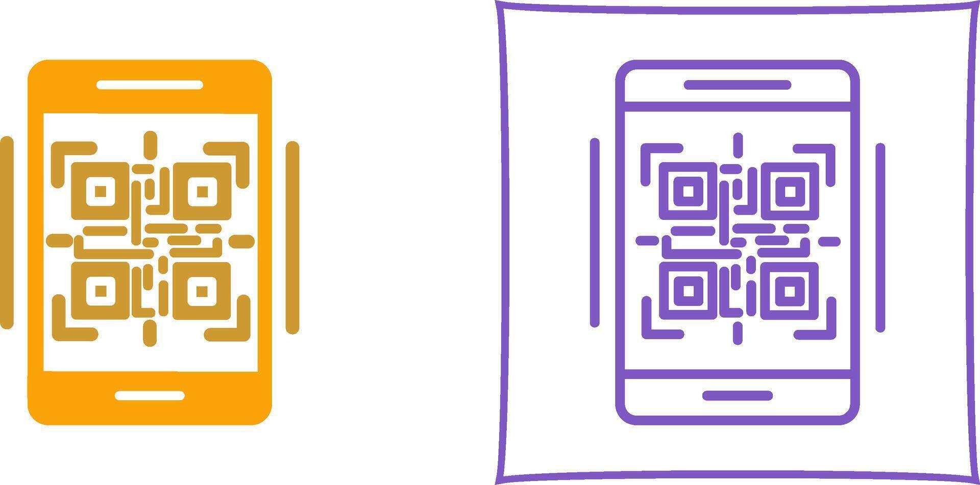 QR Code Vector Icon