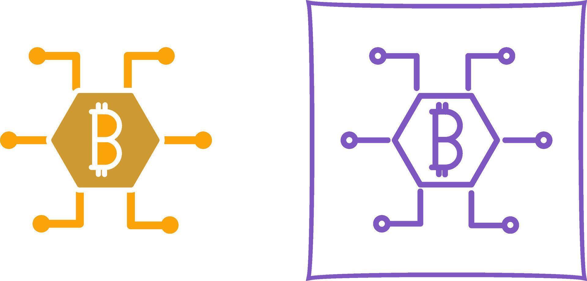 Bitcoin Vector Icon