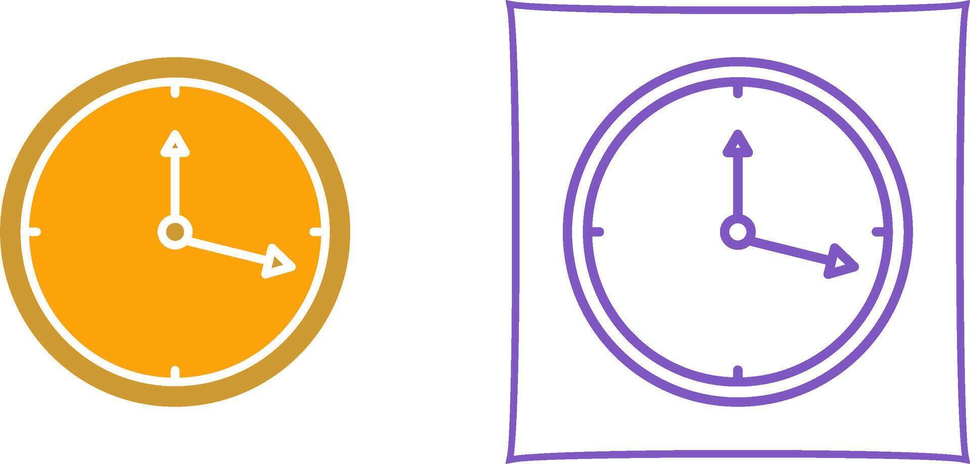 Clock Vector Icon