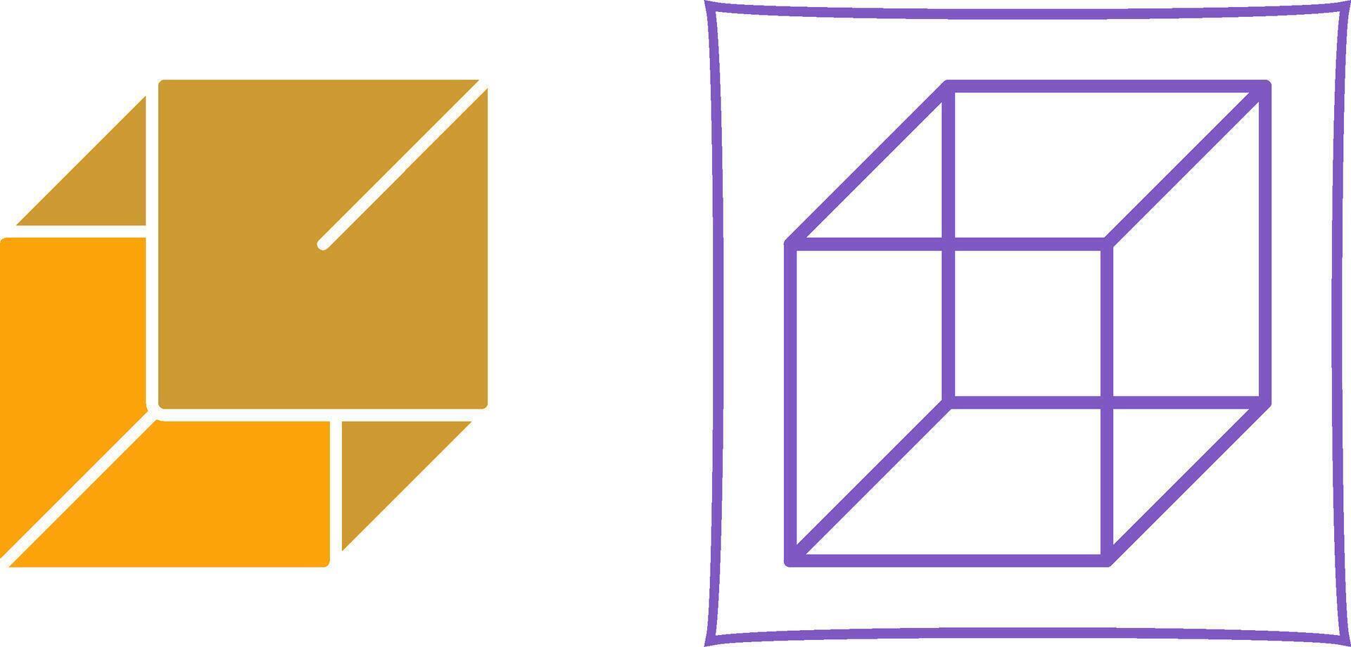Cube Vector Icon
