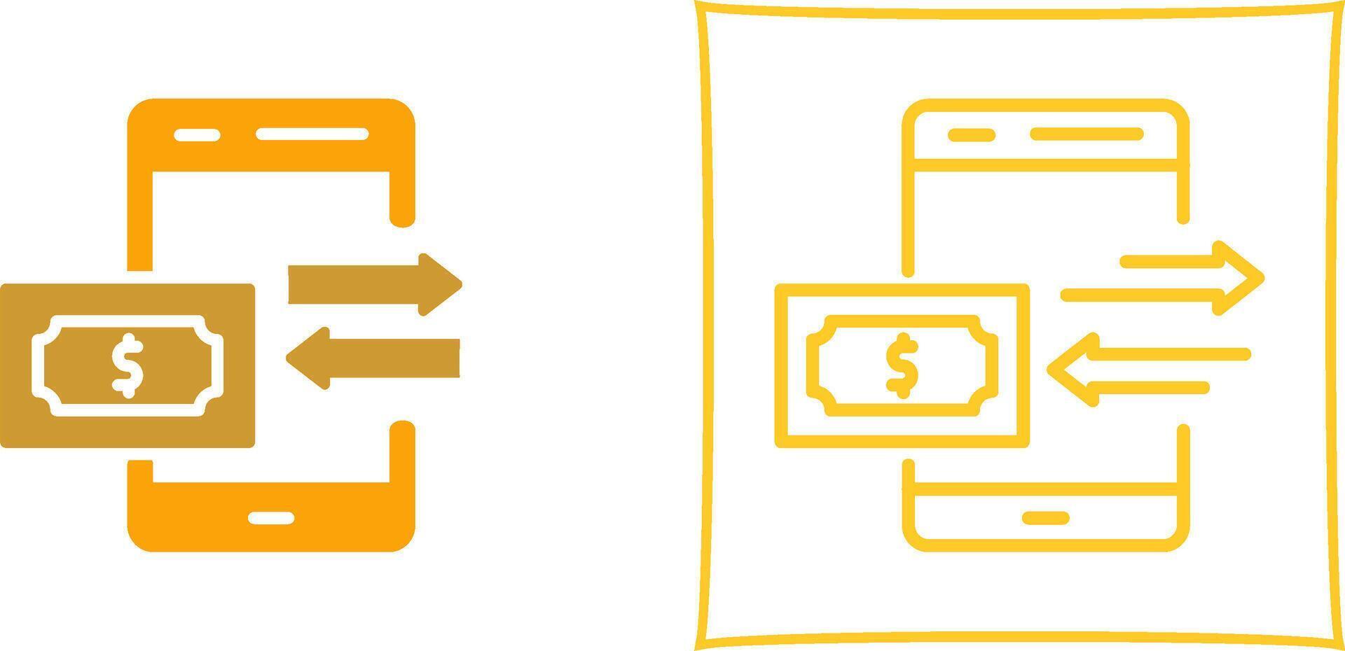 Money Transfer Vector Icon