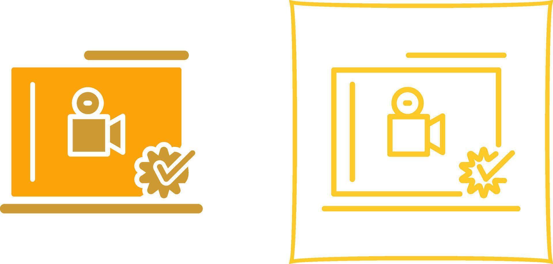 Quality Screen Vector Icon