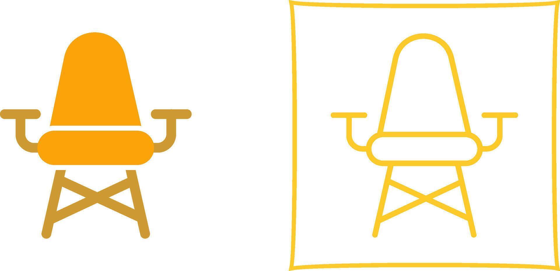 Stylish Chair Vector Icon