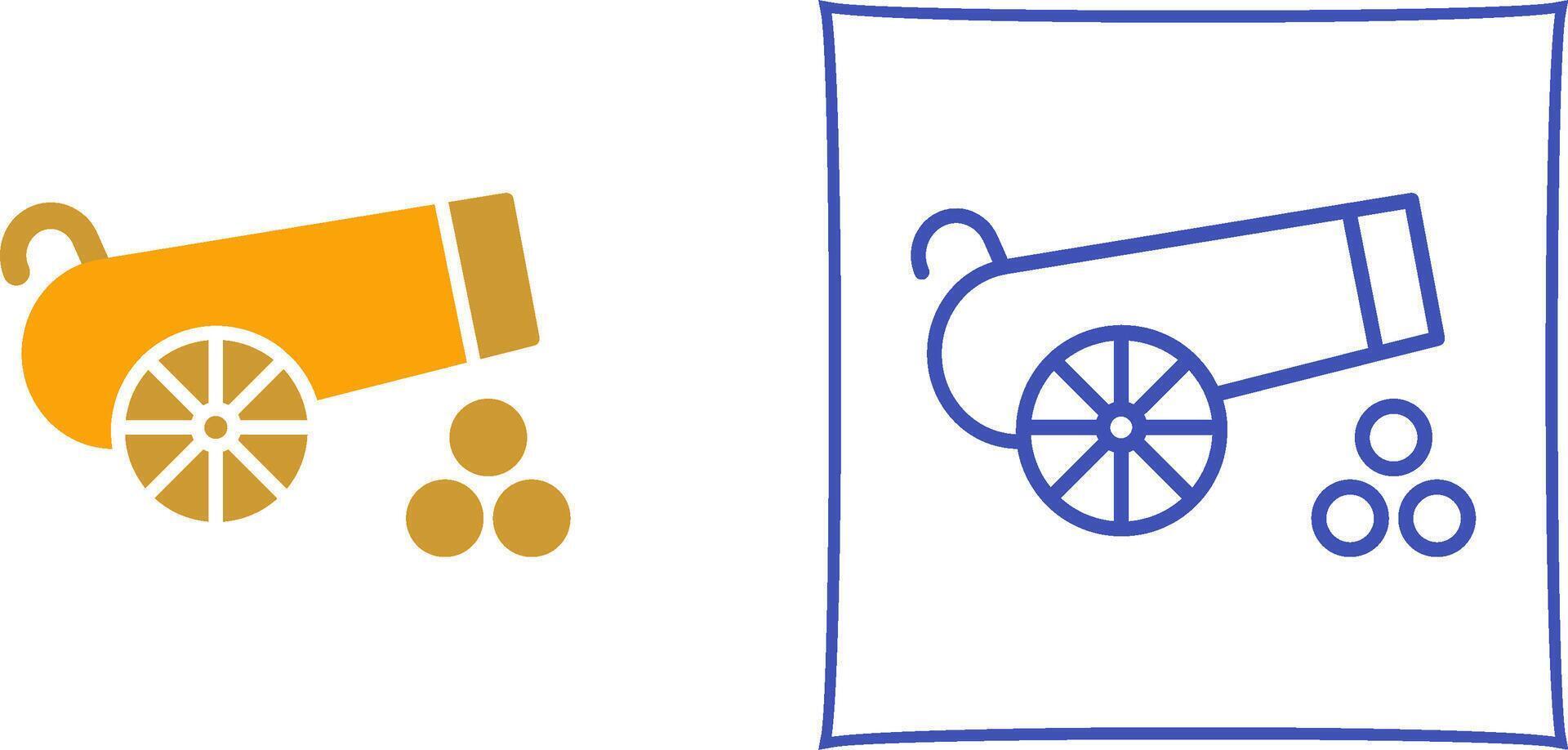 Cannon Balls Vector Icon