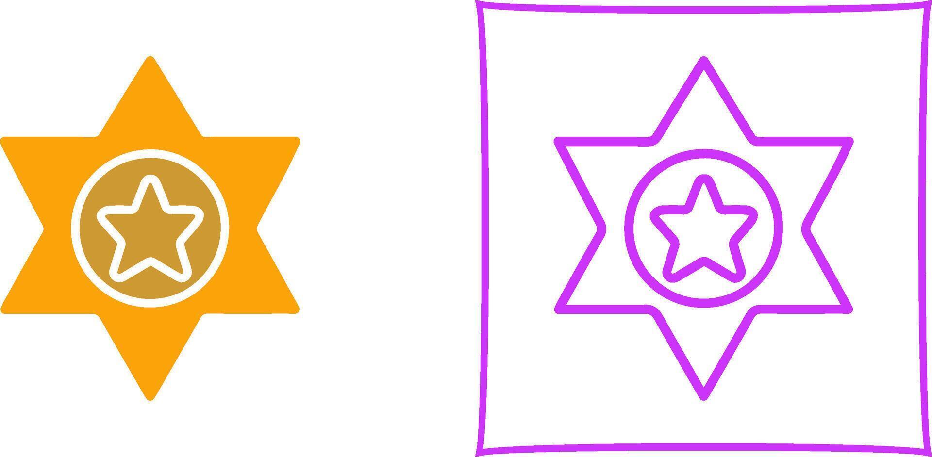 Sheriff Vector Icon