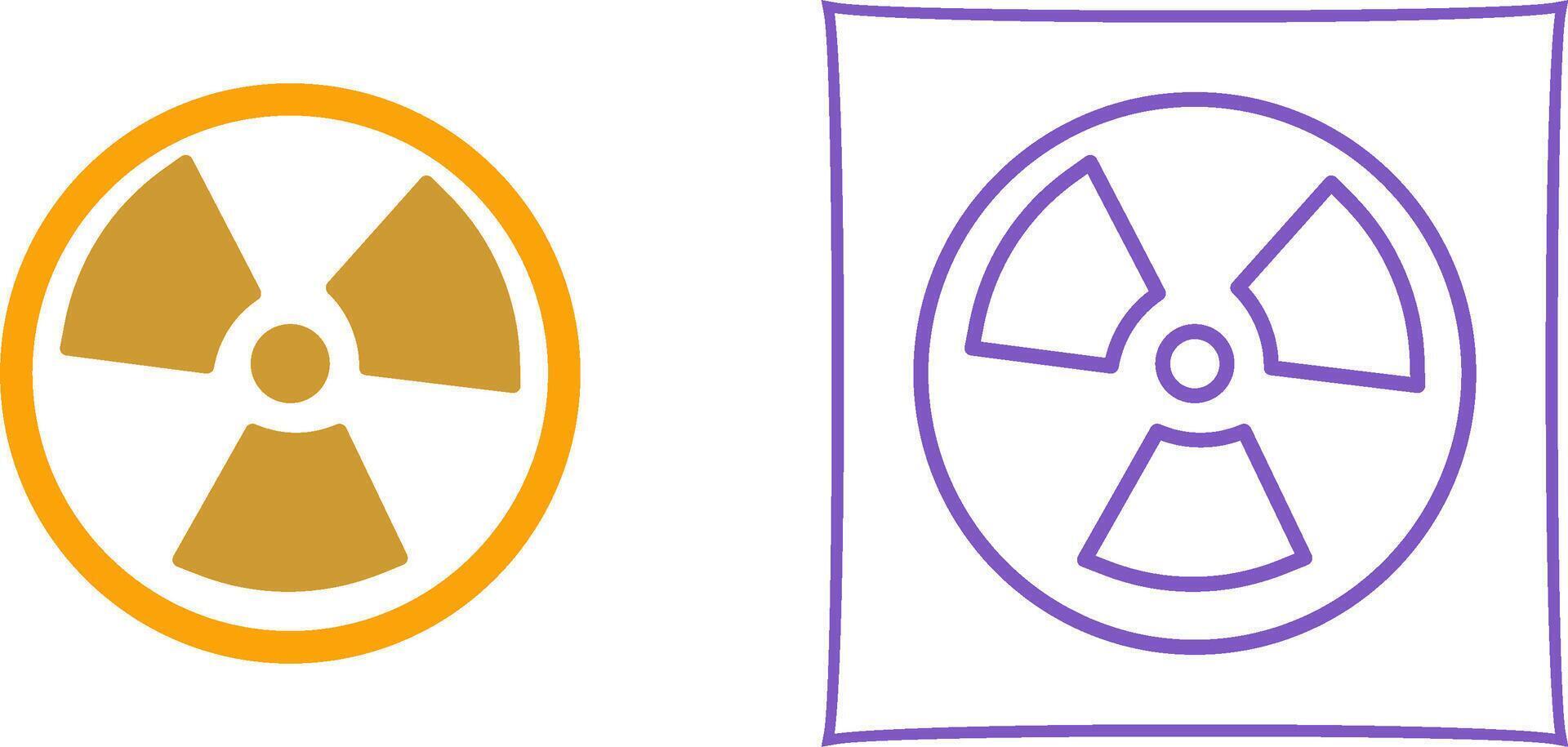 Nuclear Vector Icon
