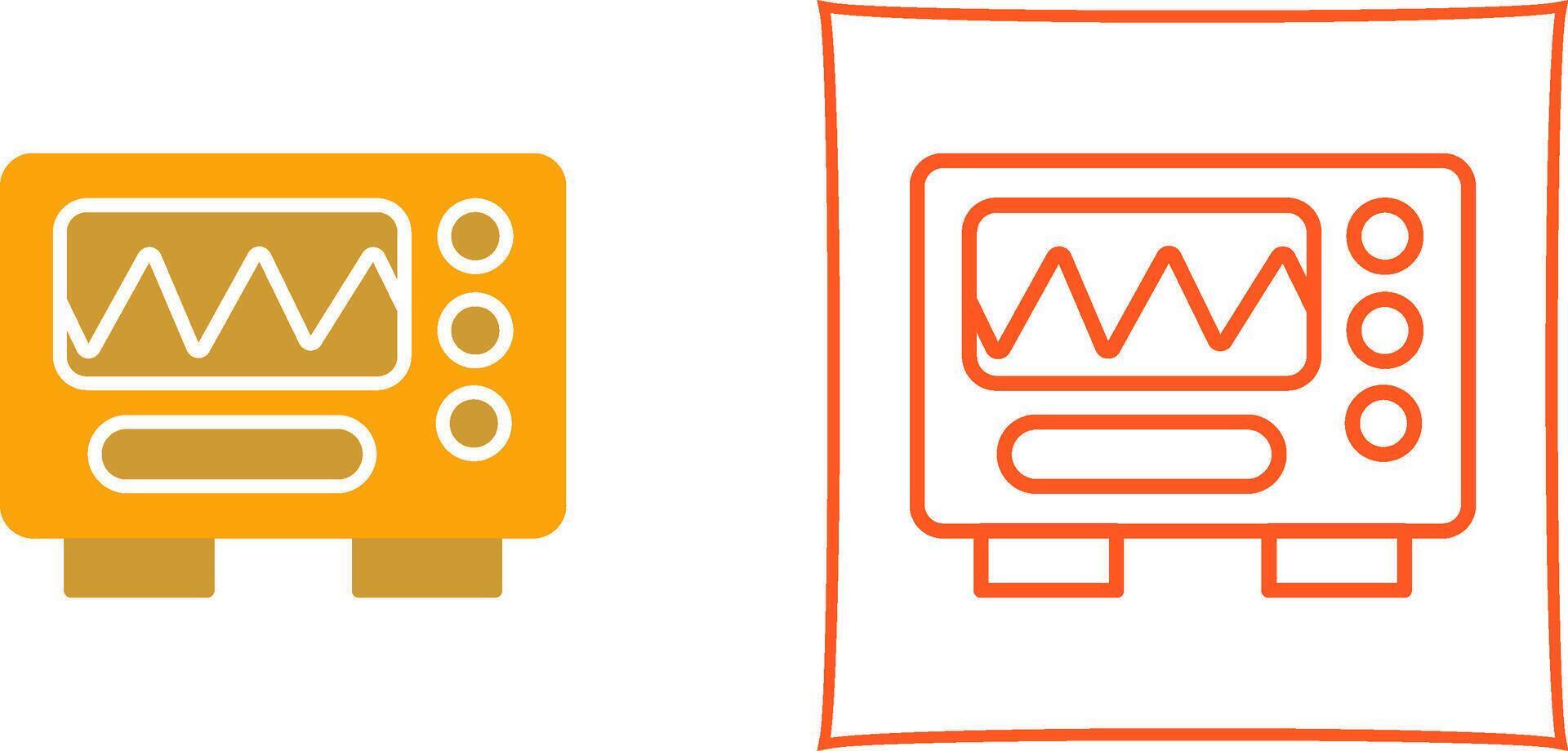 Oscilloscope Vector Icon