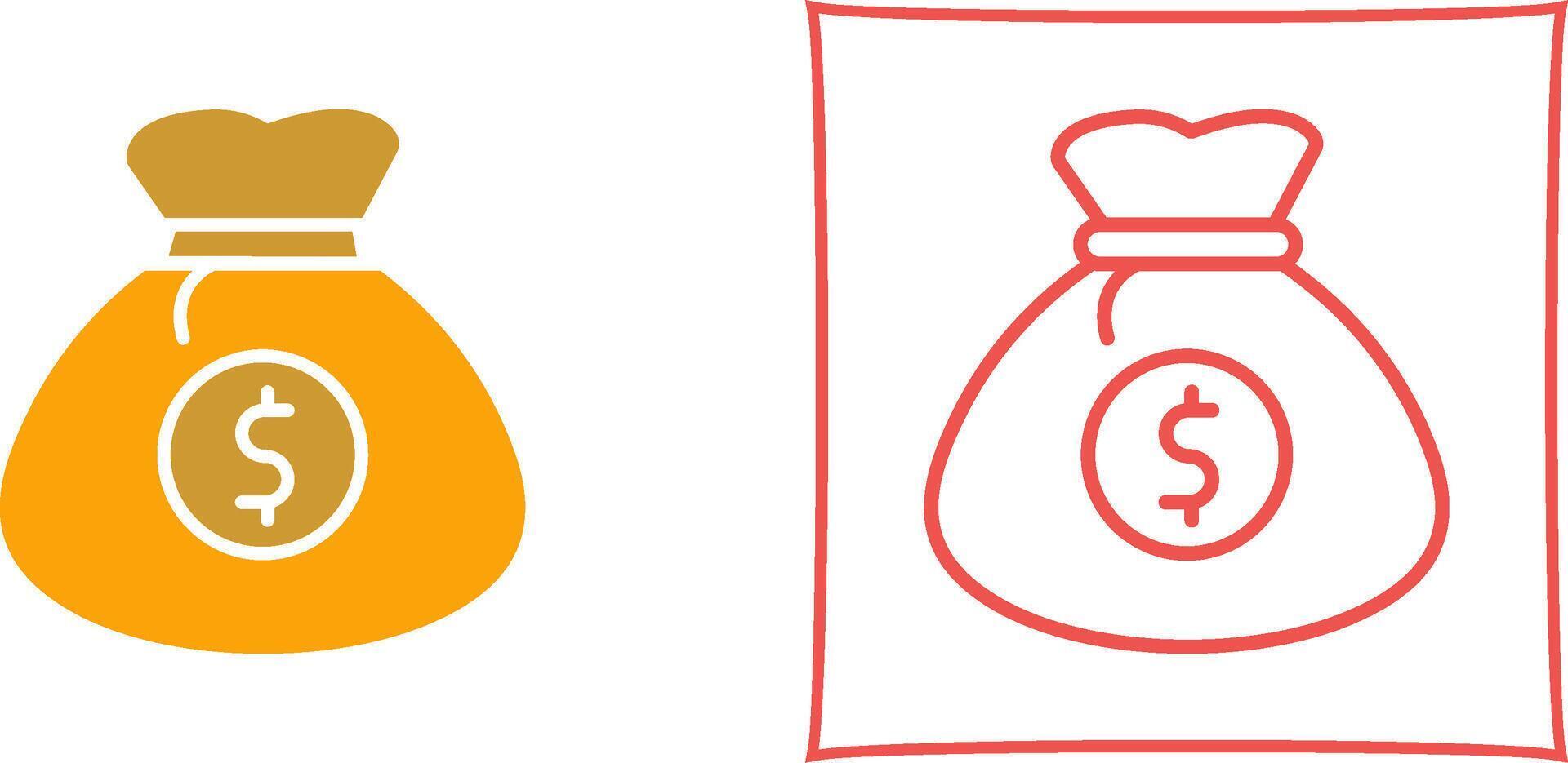 Money Bag Vector Icon