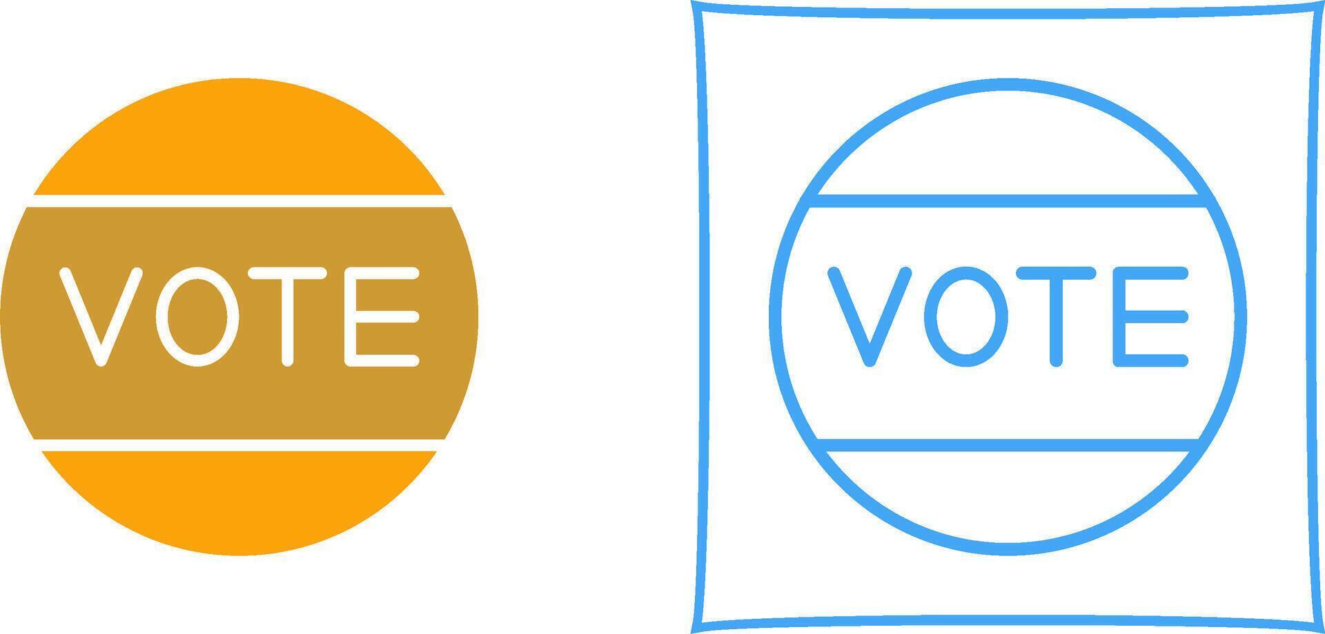 Vote Vector Icon