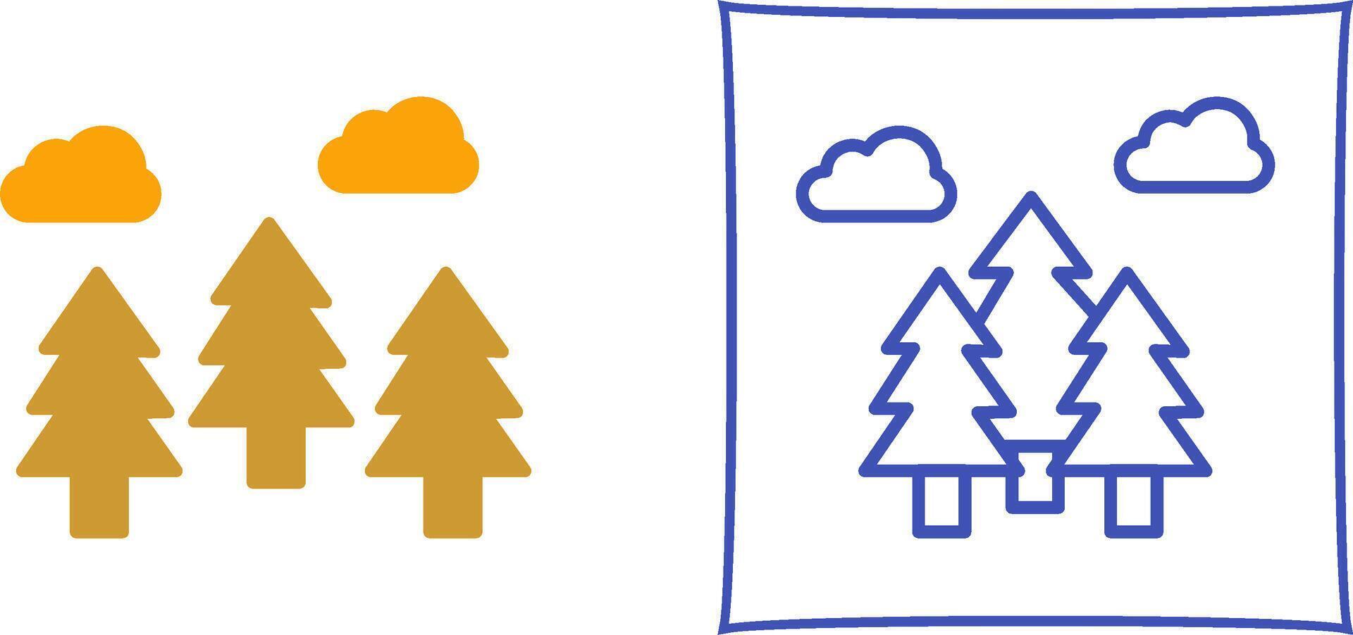 Forest Vector Icon
