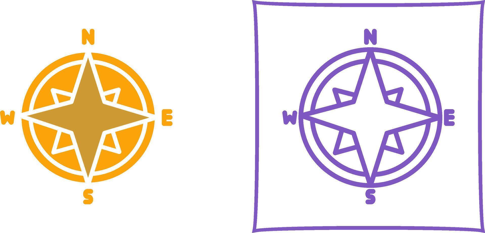 Compass Vector Icon