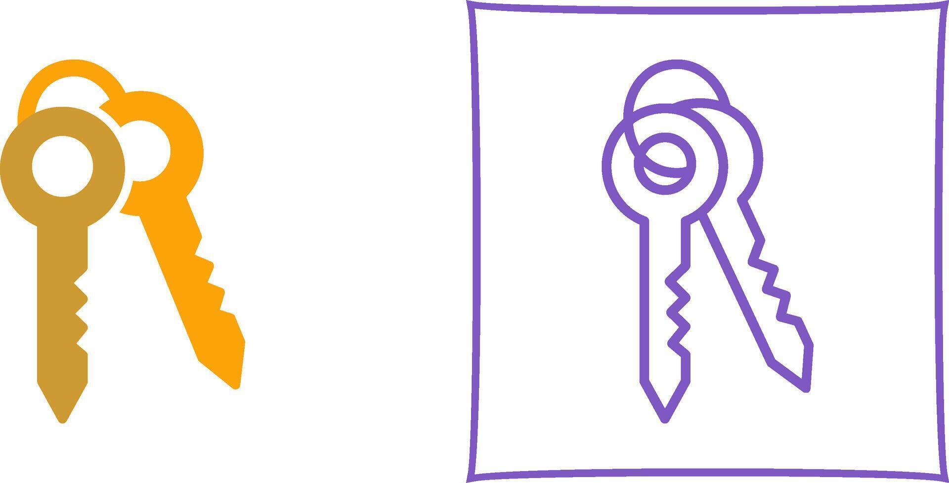 Keys Vector Icon