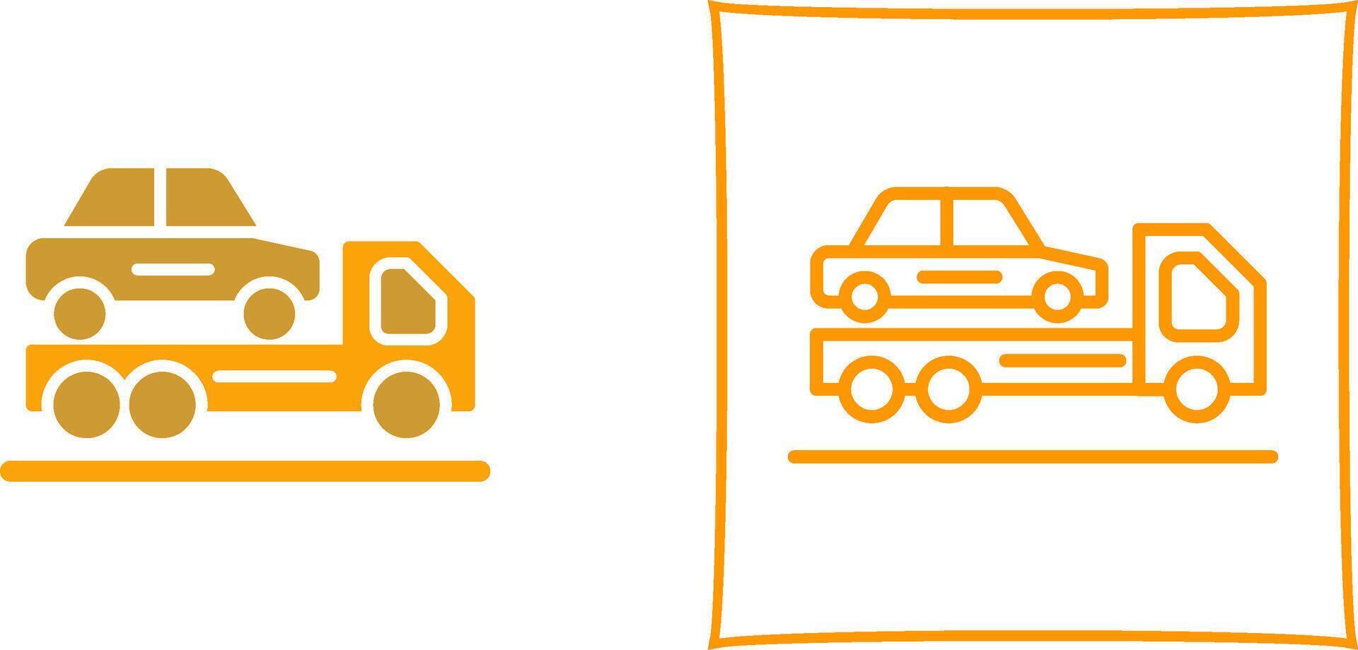 Trailer Vector Icon
