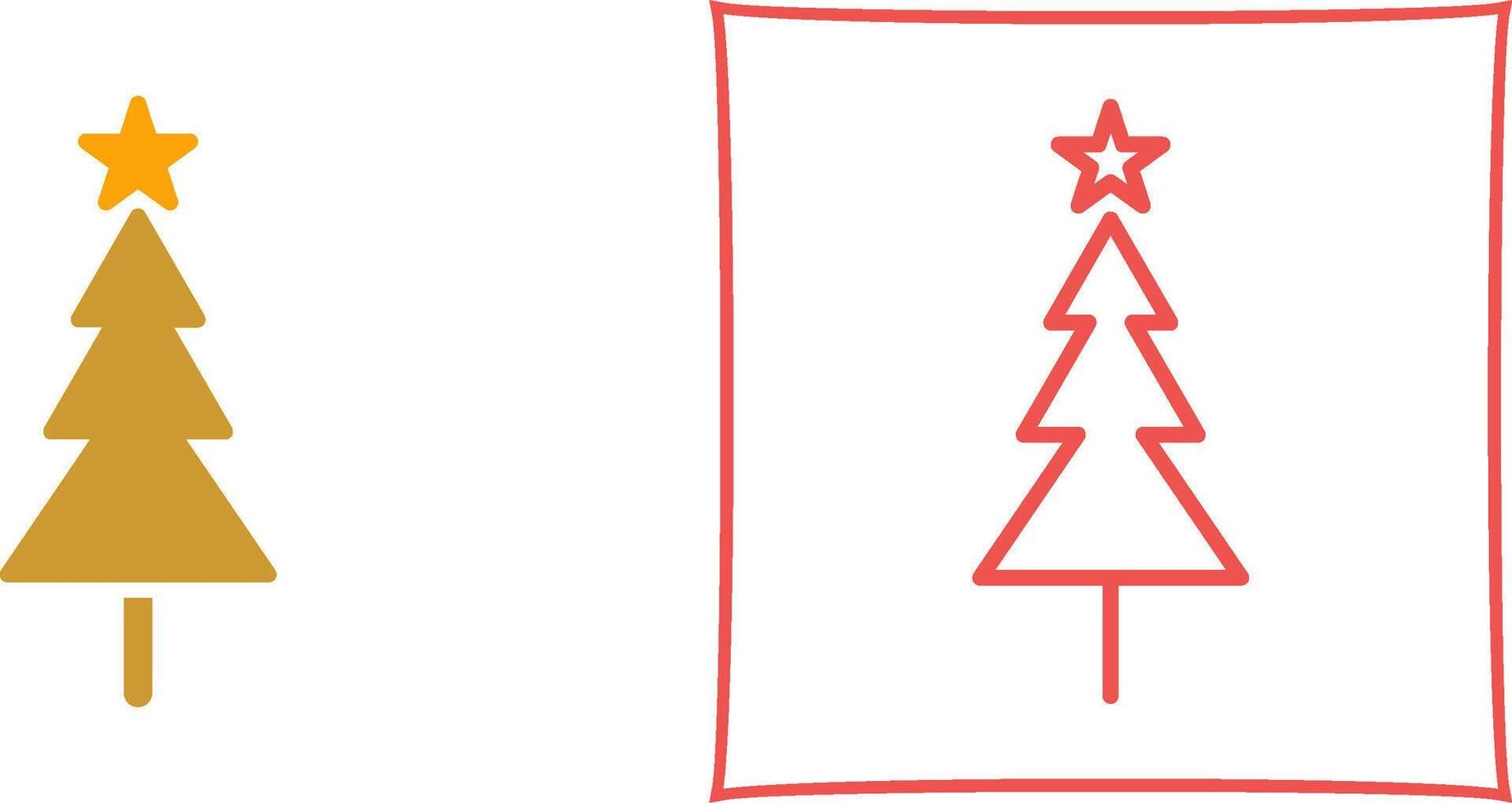 Christmas Tree Vector Icon