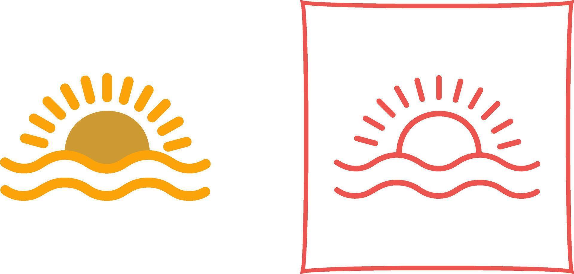 Sunrise Vector Icon