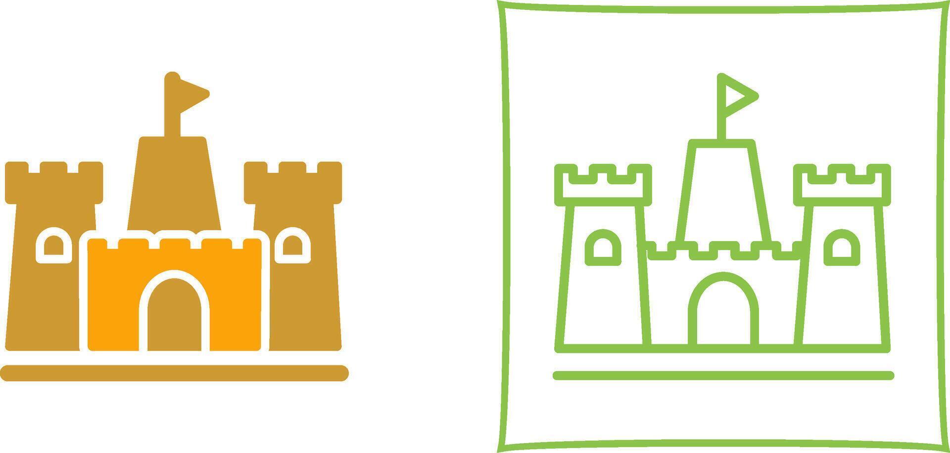 Sandcastle Vector Icon