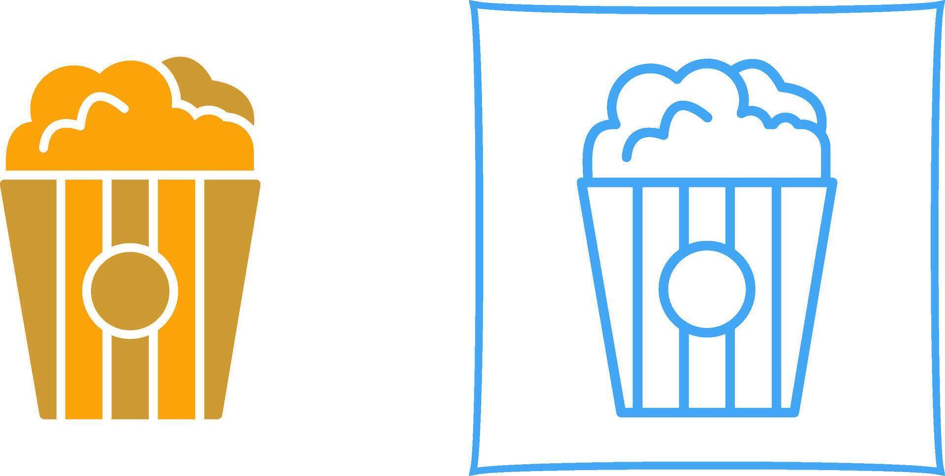 Popcorn Vector Icon