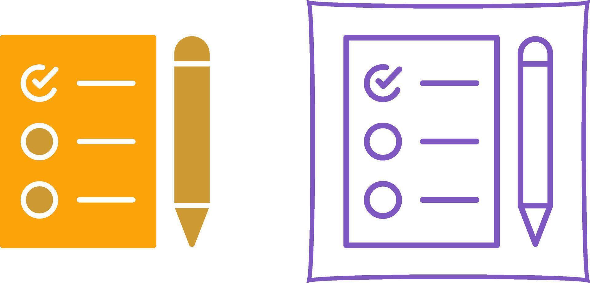 Task List Vector Icon