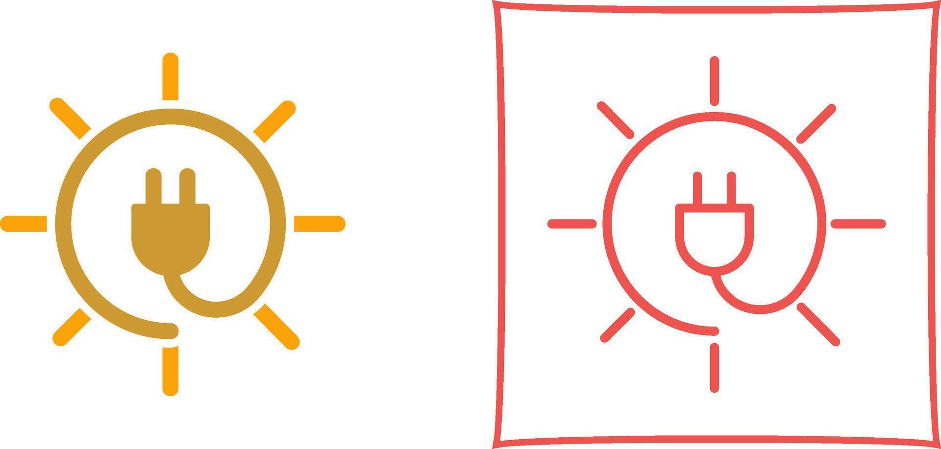 Electricity Vector Icon
