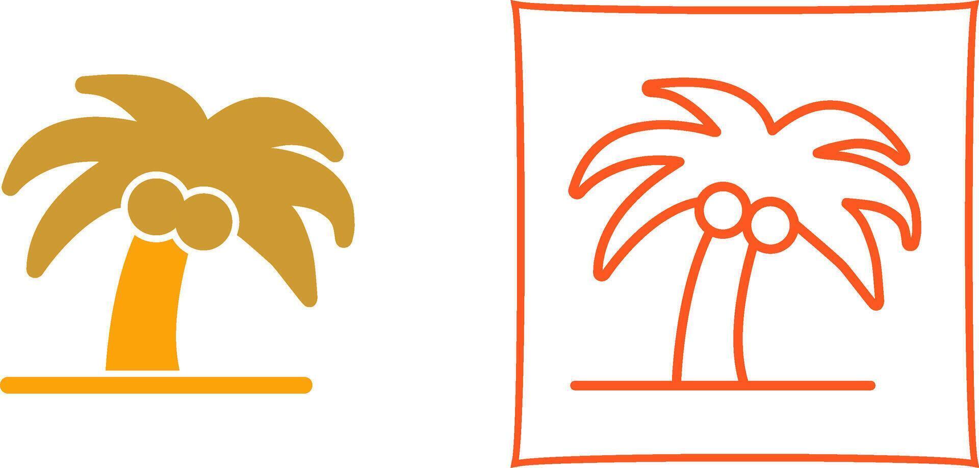 Coconut Tree, Vector Icon