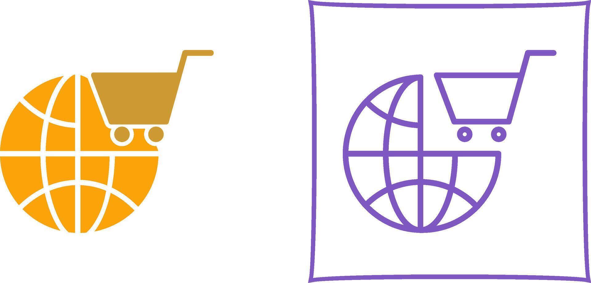 World Shopping Vector Icon