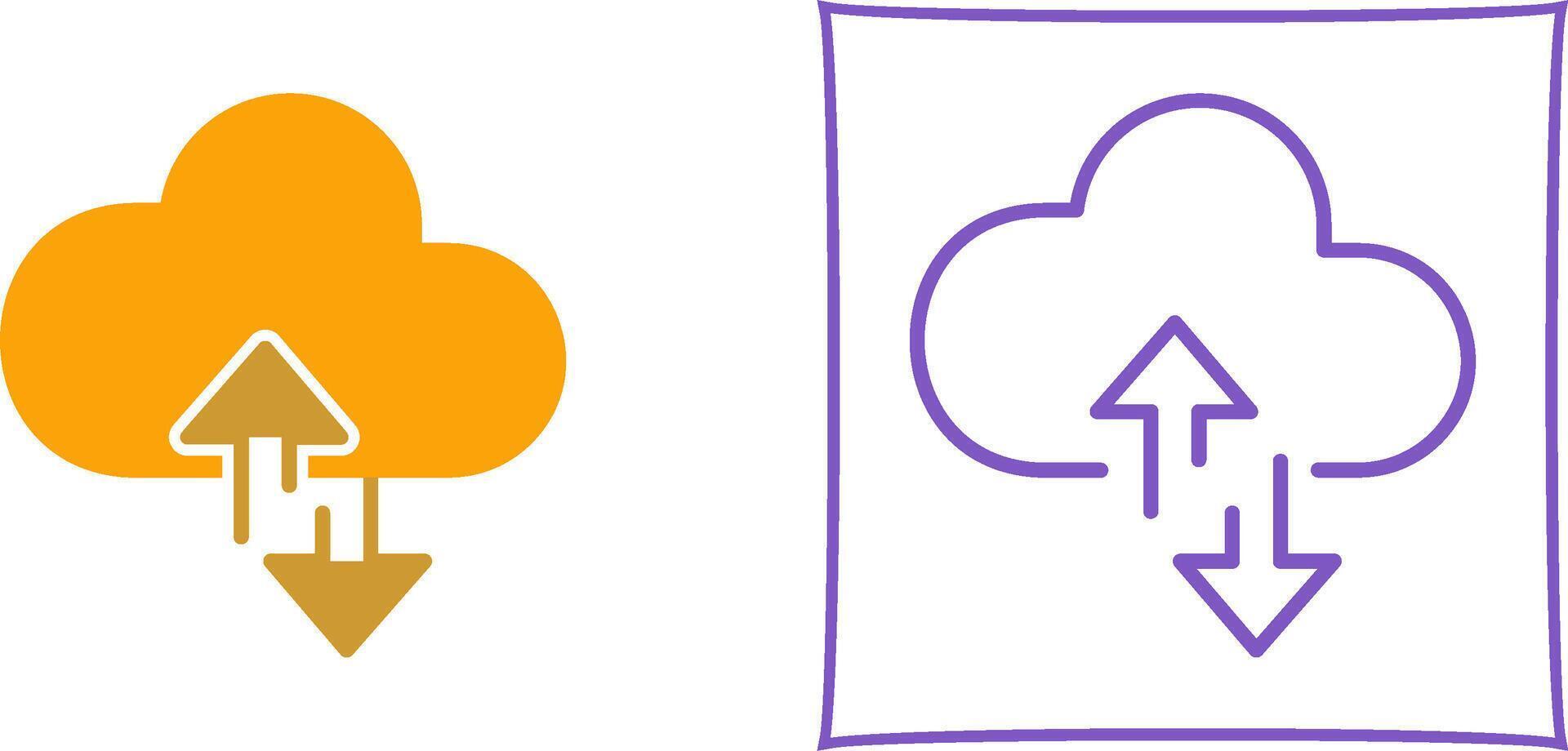 Cloud Computing Vector Icon