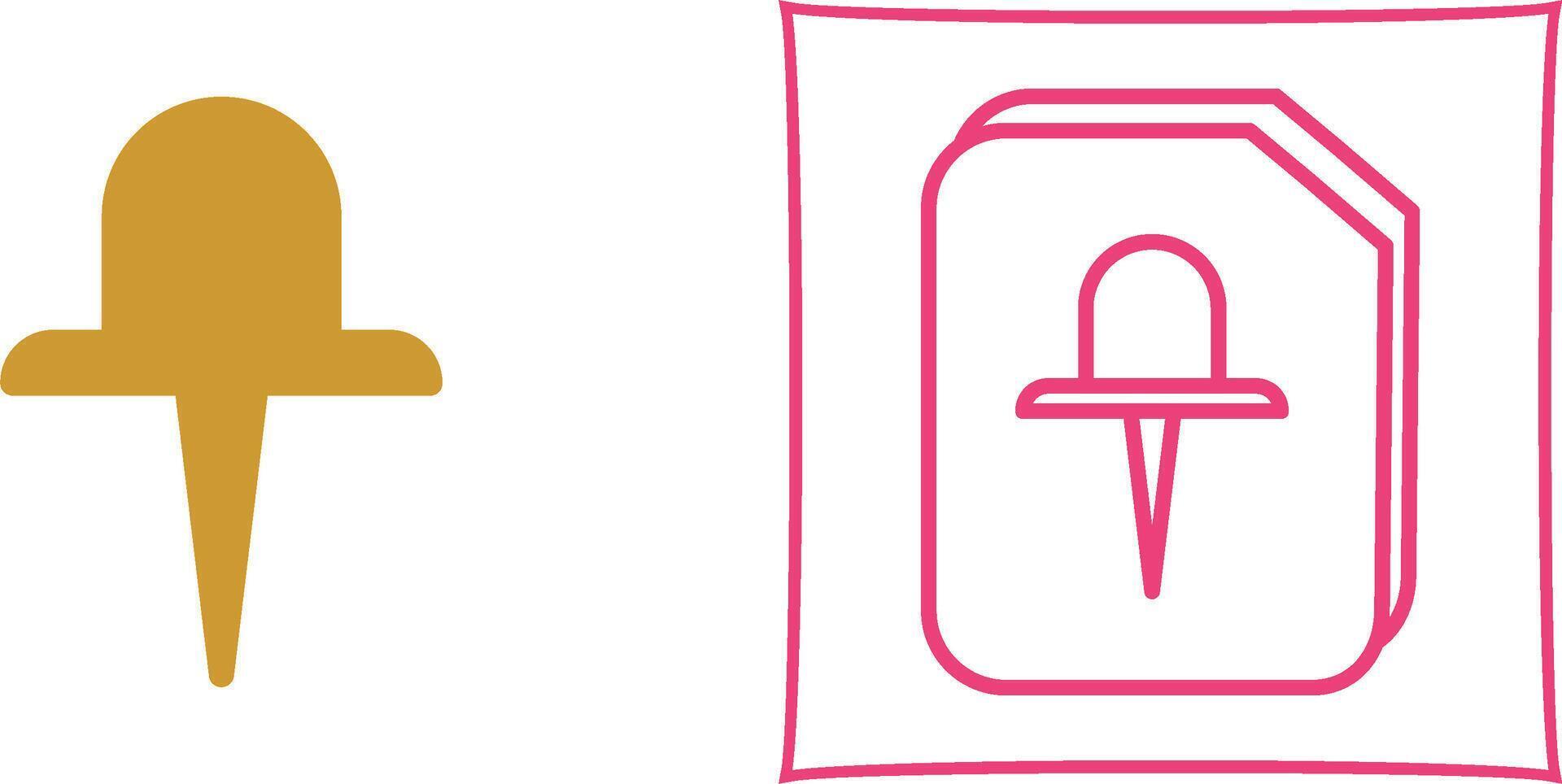 Office Pin Vector Icon