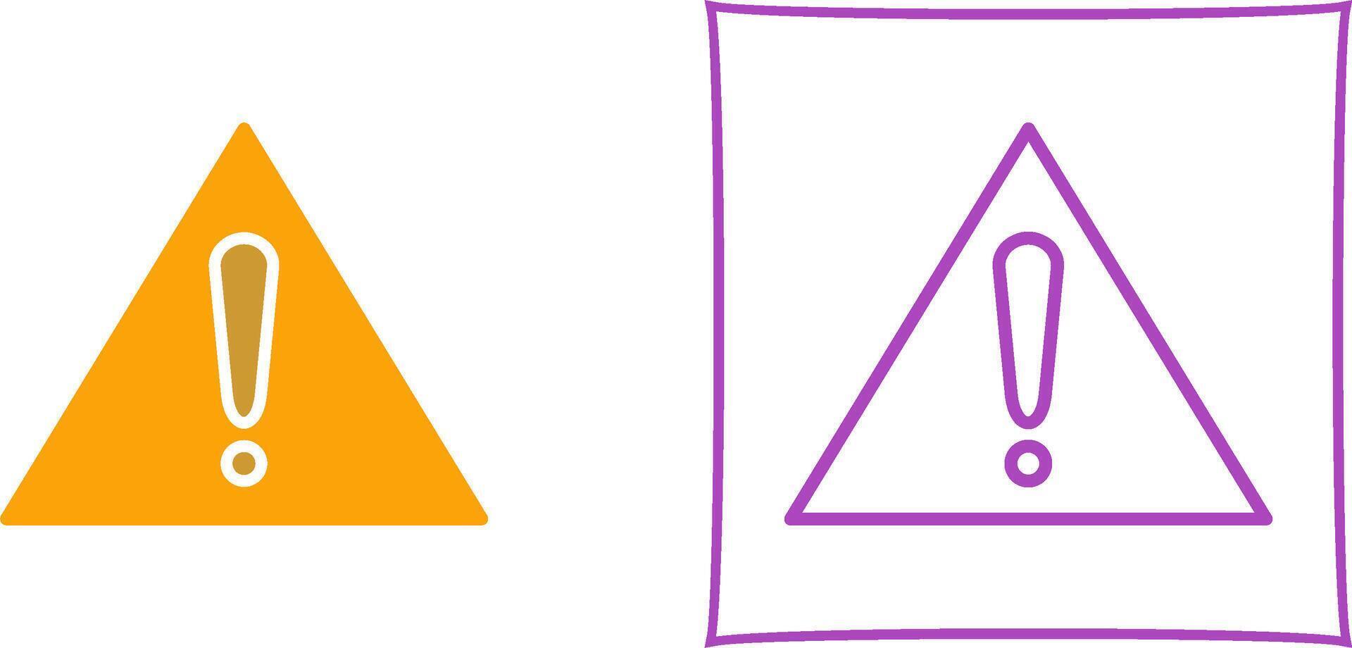 Caution Sign Vector Icon