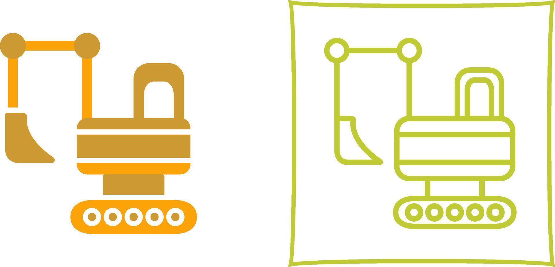 Heavy Machinery Vector Icon