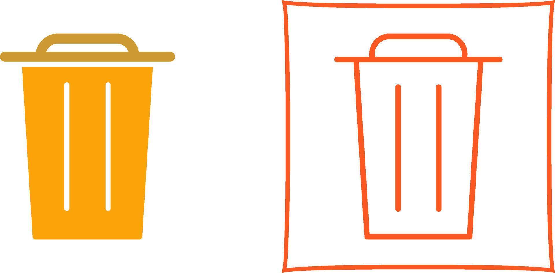 Garbage Vector Icon