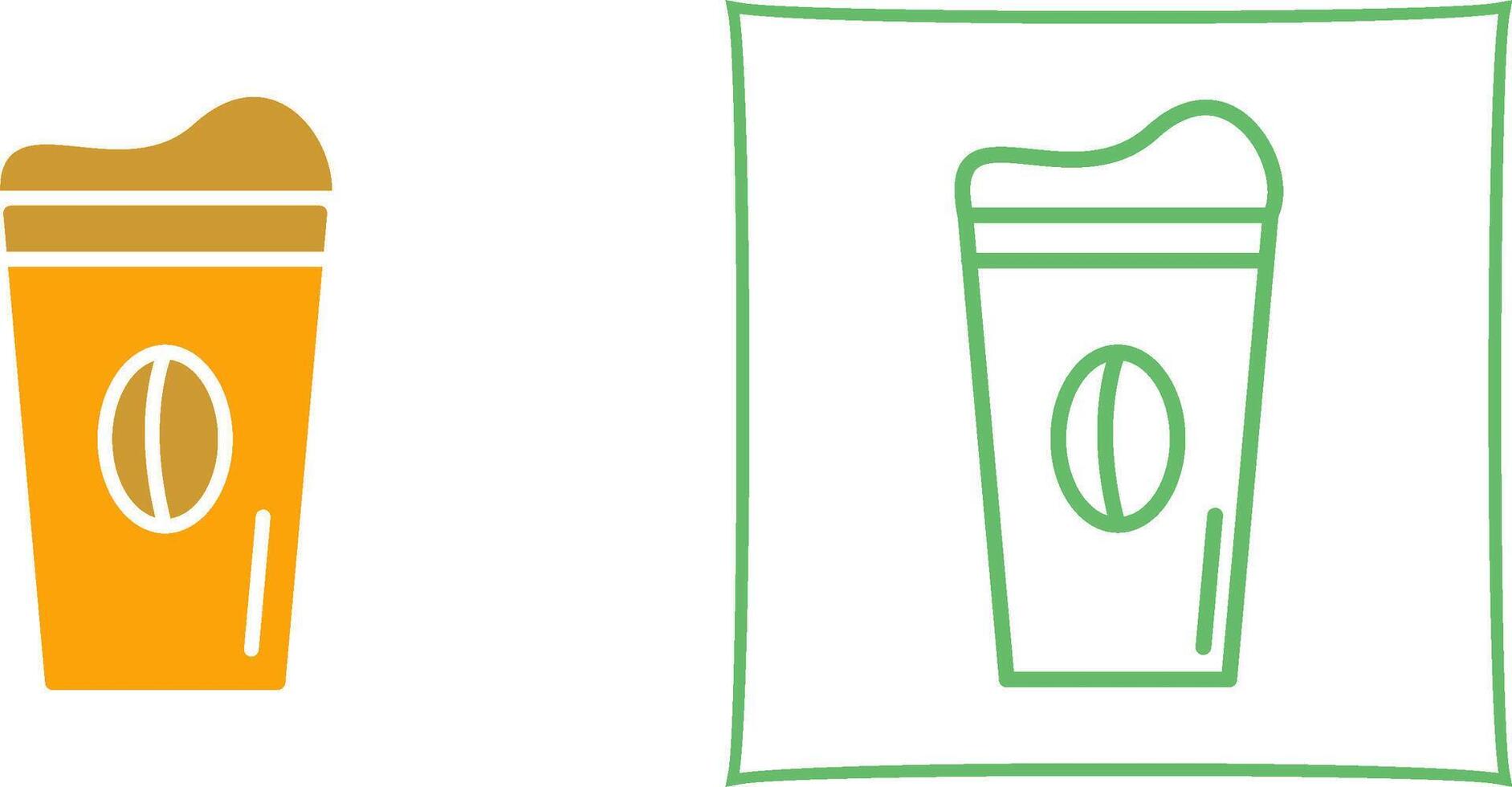 Latte Vector Icon