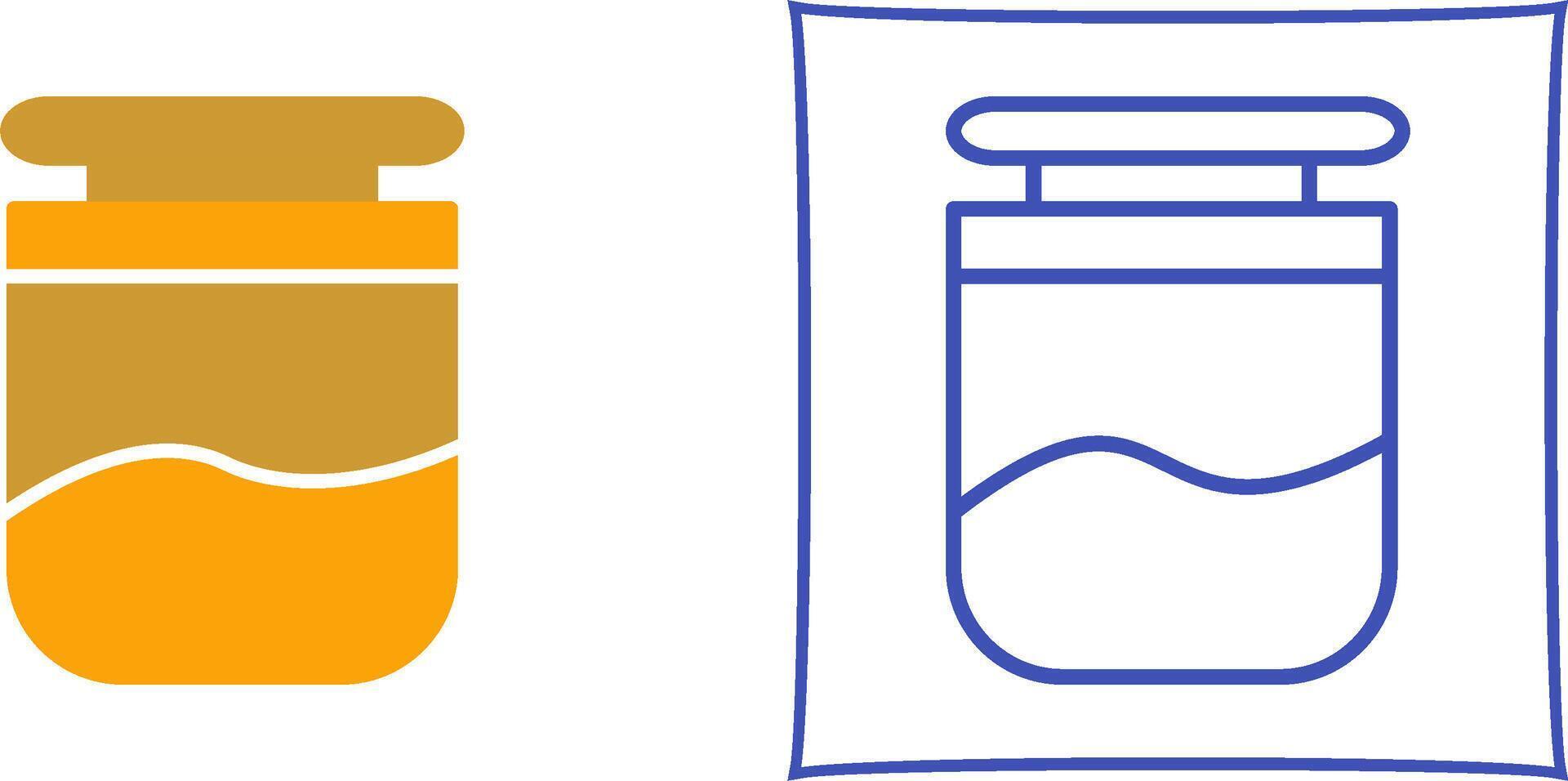 Jar on Display Vector Icon