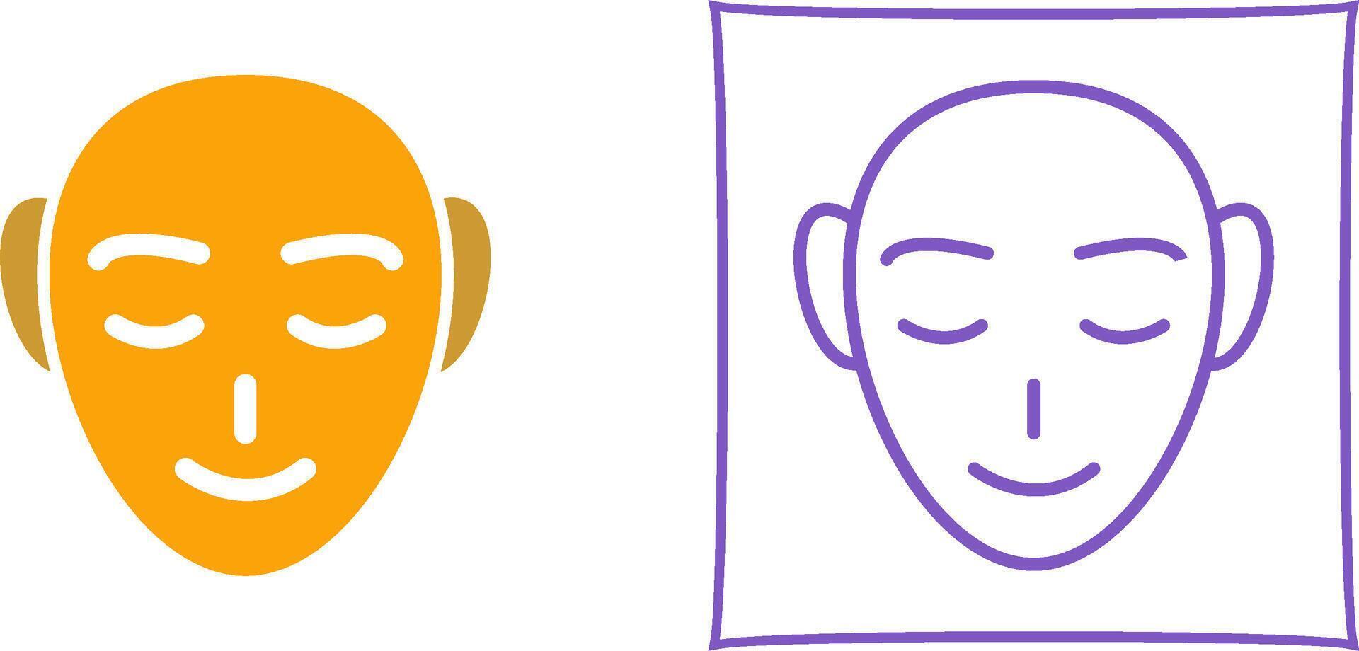 Human Face Vector Icon