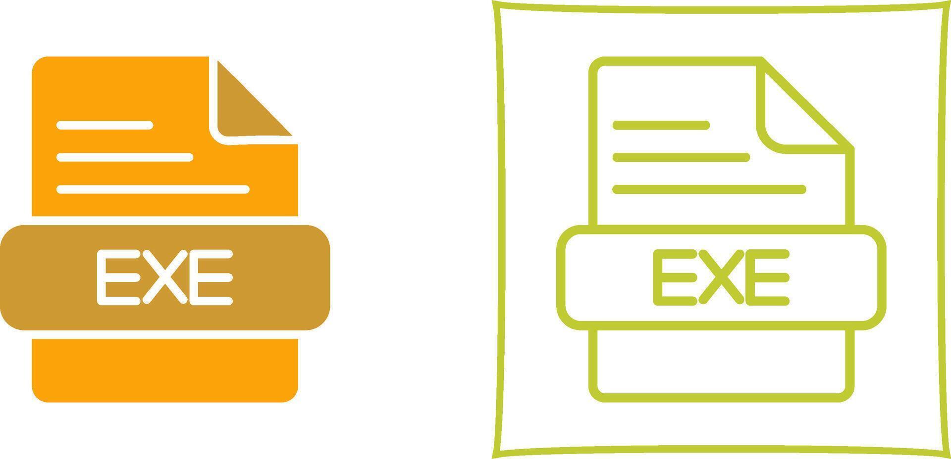 EXE Vector Icon